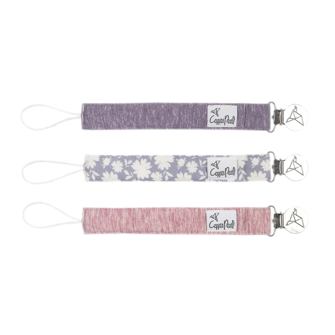 Pacifier Clip Set 180 BABY GEAR Copper Pearl Lacie