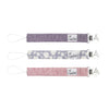 Pacifier Clip Set 180 BABY GEAR Copper Pearl Lacie