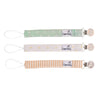 Pacifier Clip Set 180 BABY GEAR Copper Pearl Santa Fe