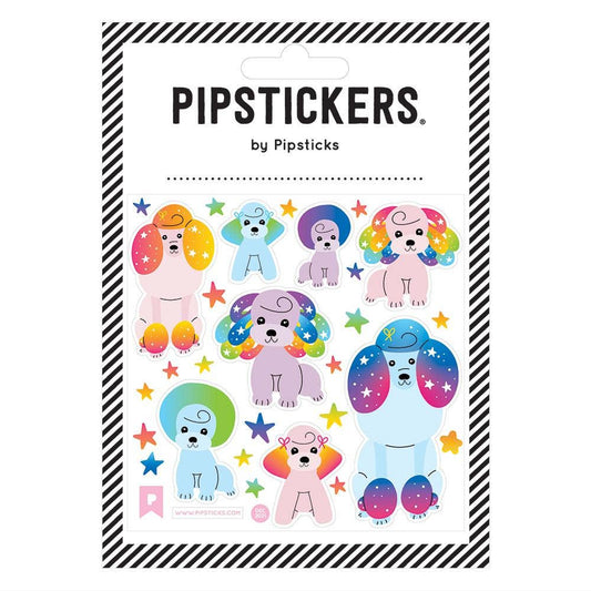 Pampered Poodles Sticker Sheet 192 GIFT CHILD Pipsticks