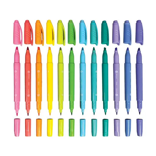 Pastel Hues Marker Set of 12 196 TOYS CHILD Ooly