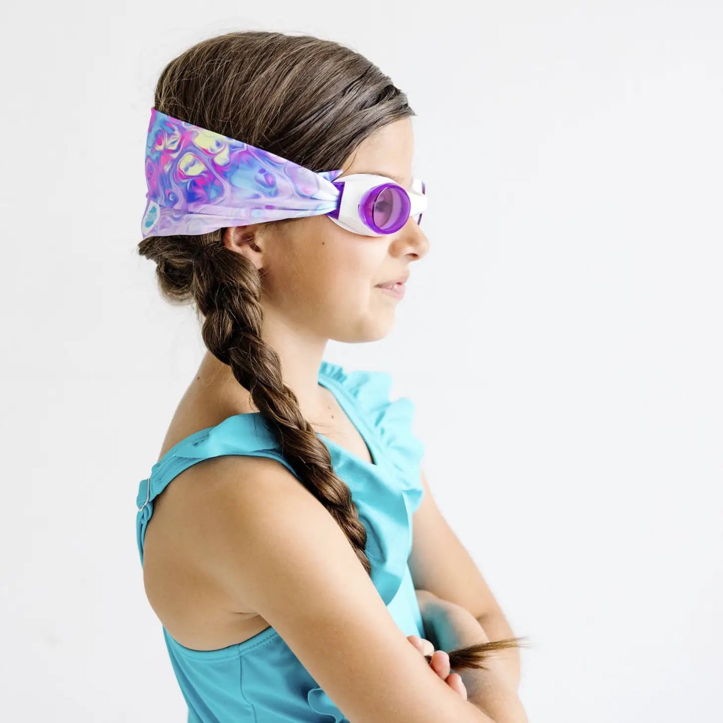Pastel Swirl Swim Goggles 110 ACCESSORIES CHILD Splash Place Swim Goggles