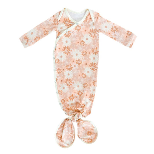 Penny Knotted Gown 120 BABY GIRLS APPAREL Copper Pearl NB-3m