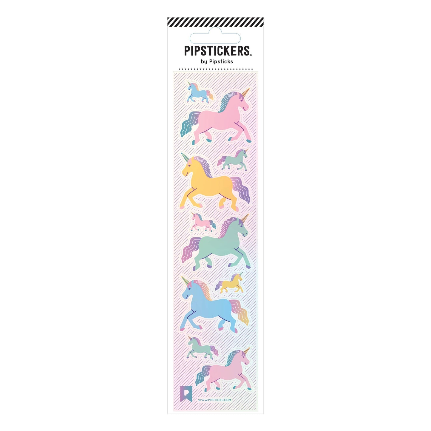 Playful Unicorns Stickers 196 TOYS CHILD Pipsticks