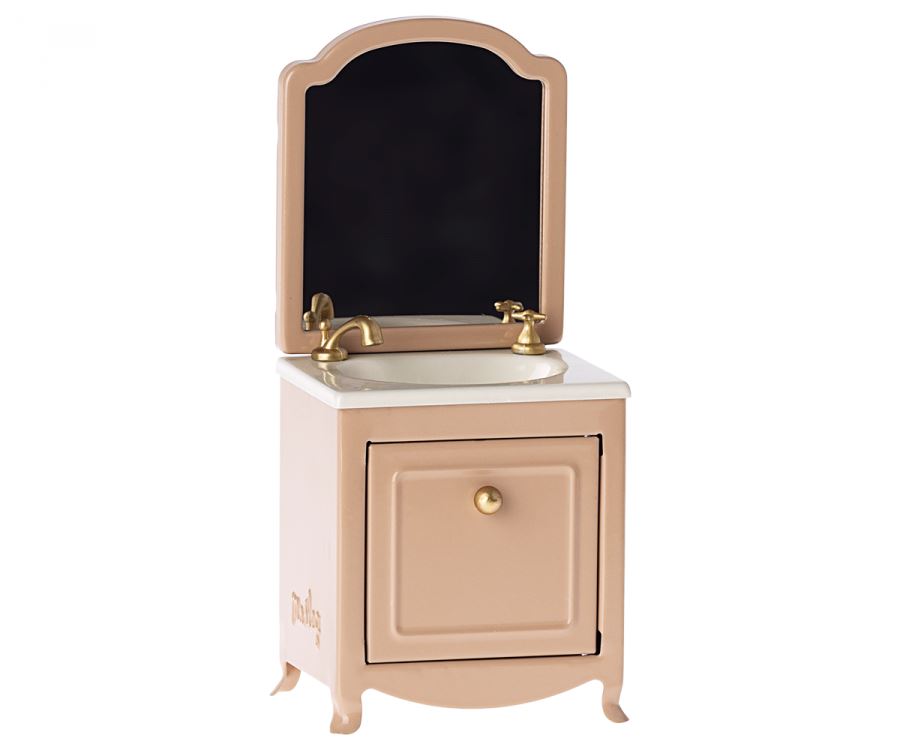Powder Pink Sink With Dresser 196 TOYS CHILD Maileg