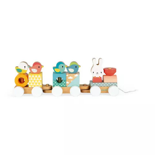 Pure 2-in-1 Train 195 TOYS BABY Janod Toys