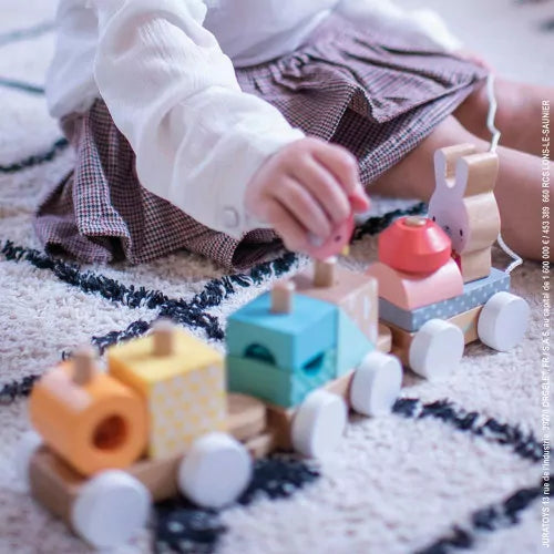 Pure 2-in-1 Train 195 TOYS BABY Janod Toys