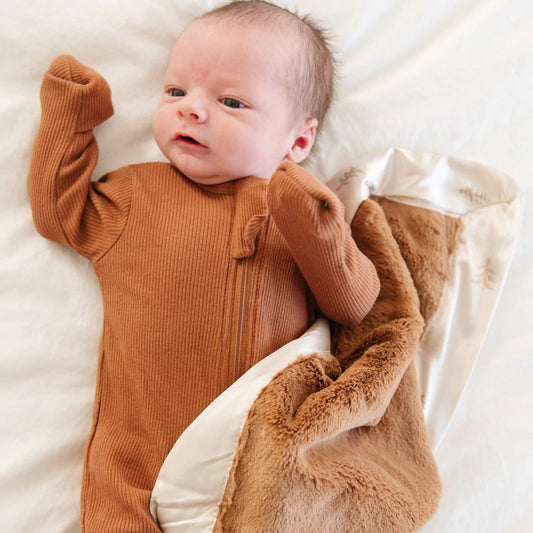 Satin Mini Blanket 191 GIFT BABY Saranoni Cedar