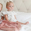 Satin Mini Blanket 191 GIFT BABY Saranoni Dusty Peach