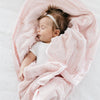 Satin Receiving Blanket 192 GIFT CHILD Saranoni Light Pink