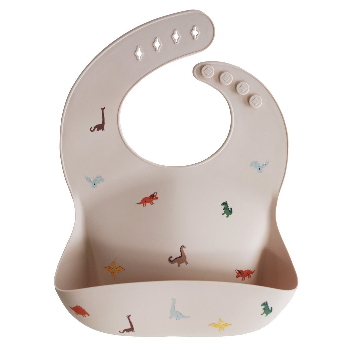 Silicone Bib Bibs Mushie Dino