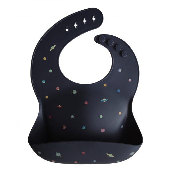 Silicone Bib Bibs Mushie Planets