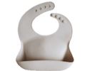 Silicone Bib Bibs Mushie Sand
