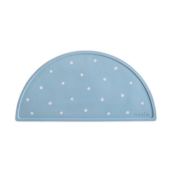 Silicone Place Mat 180 BABY GEAR Mushie White Daisy