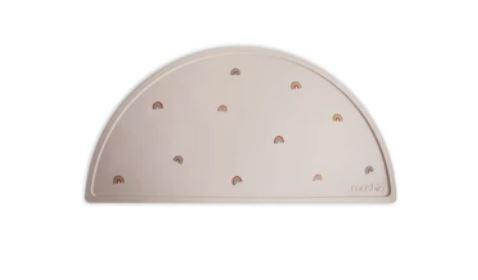 Place Mat Plates Mushie Rainbow