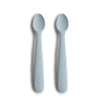 Silicone Spoons 180 BABY GEAR Mushie Powder Blue