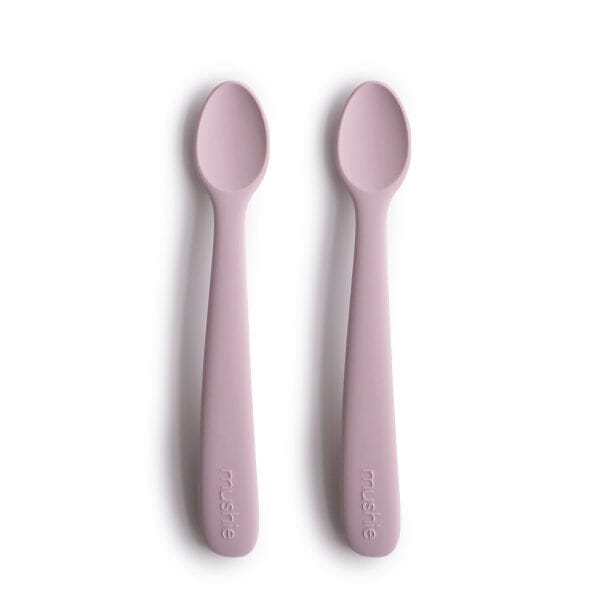Silicone Spoons 180 BABY GEAR Mushie Soft Lilac