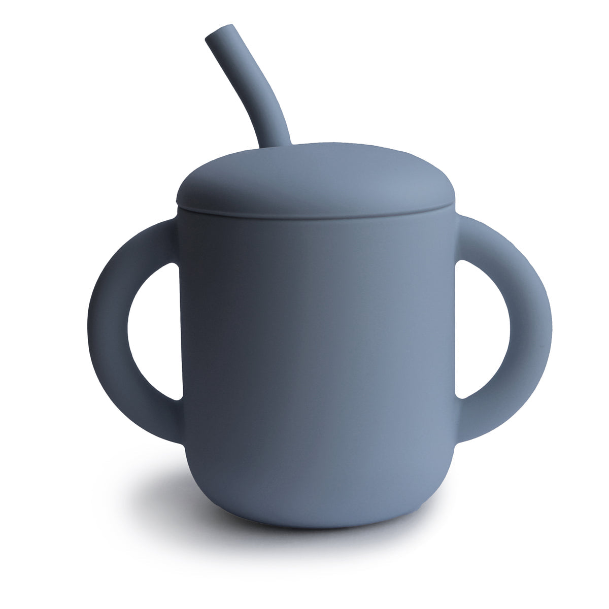 Silicone Training Cup + Straw 180 BABY GEAR Mushie Tradewinds