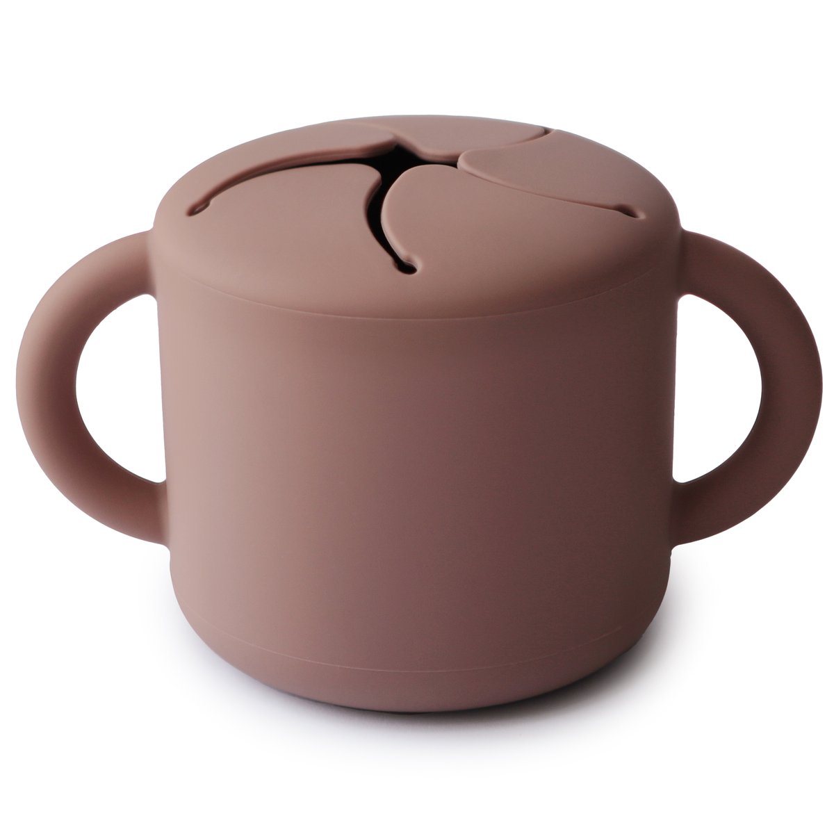 Snack Cup Snack Bags Mushie Cloudy Mauve
