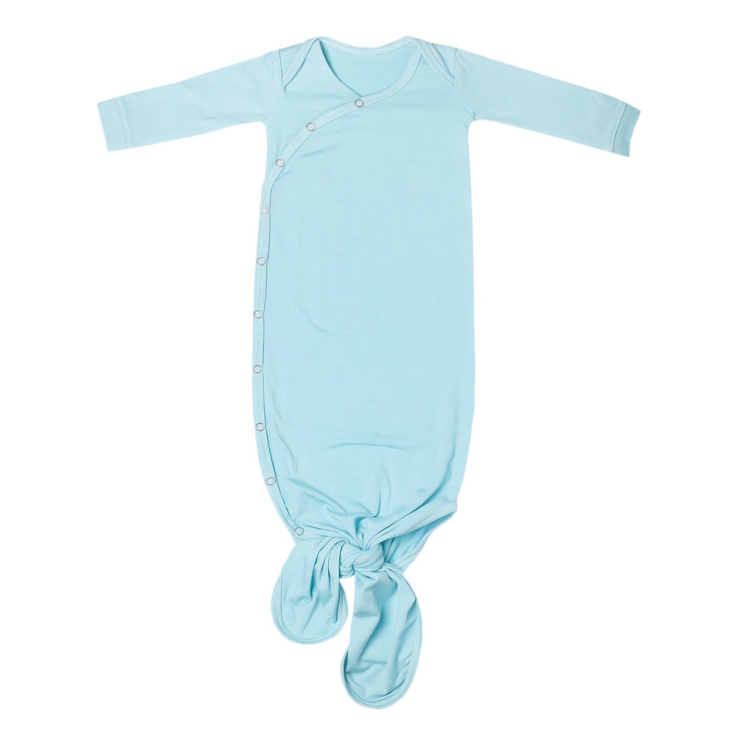 Sonny Light Blue Knotted Gown Gown Copper Pearl NB-3m