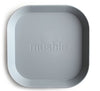 Square Plates- 2 Pack Plates Mushie Cloud