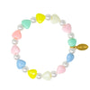 Stars And Hearts Pastel Bracelet 110 ACCESSORIES CHILD Tiny Treats And Zomi Gems