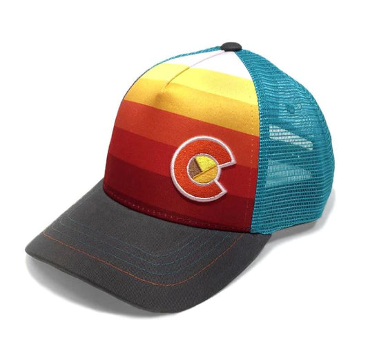 Sunset Fader Trucker Hat - Pitter Patter