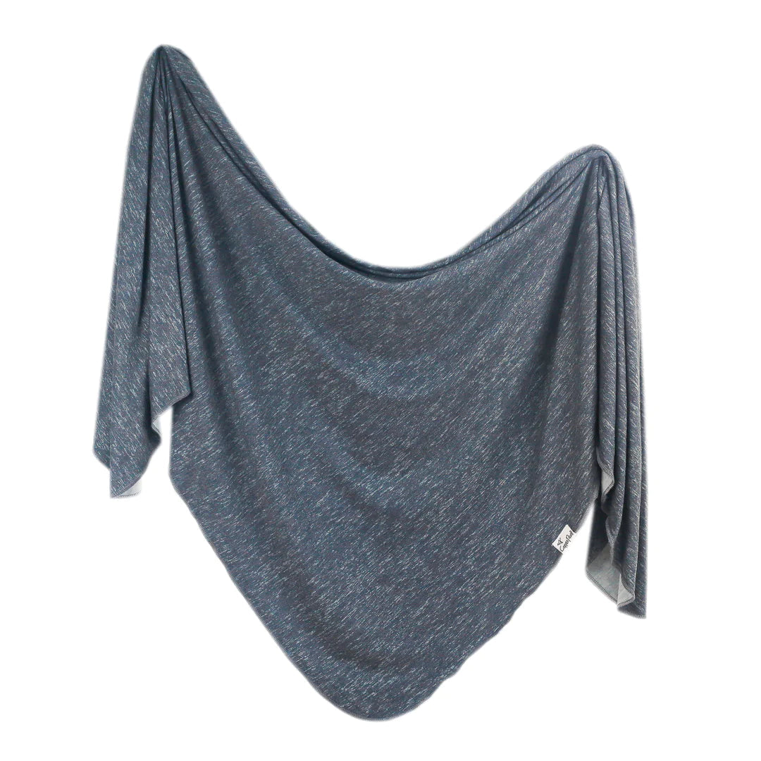 Swaddle Blanket 180 BABY GEAR Copper Pearl Denim