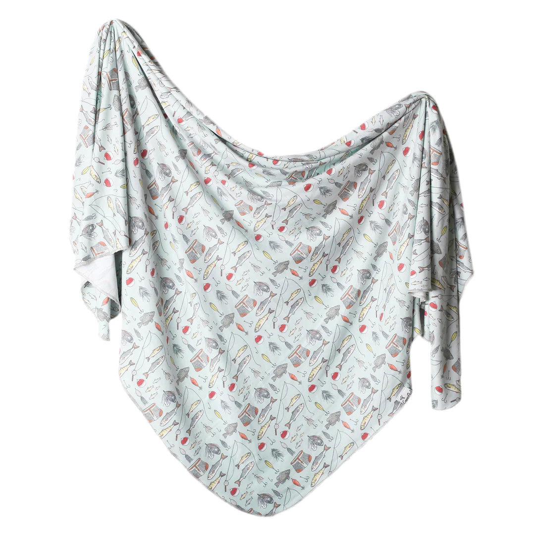 Swaddle Blanket 180 BABY GEAR Copper Pearl Trout