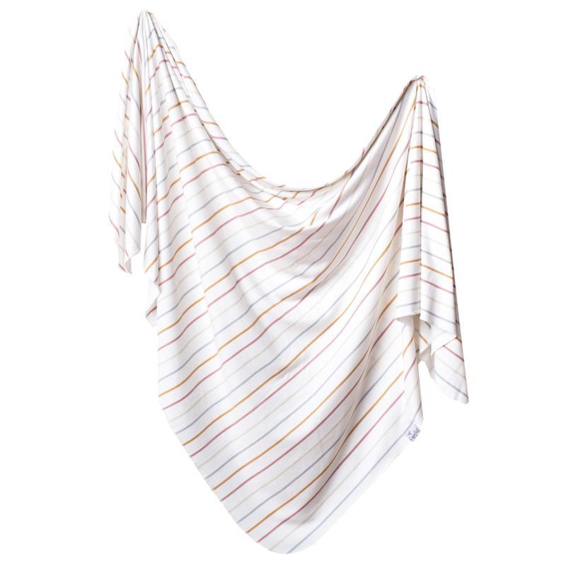 Swaddle Blanket Swaddles Copper Pearl Piper (Multi Color Stripe)