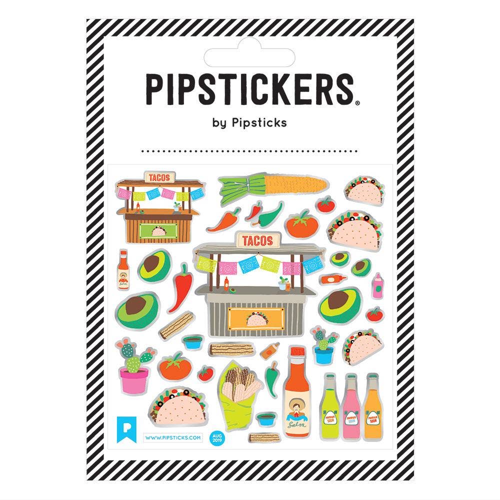 Taco Tuesday Sticker Sheet 192 GIFT CHILD Pipsticks