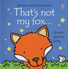 That's Not My... Books Usborne Books Fox