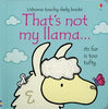 That's Not My Books Usborne Books Llama