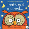 That's Not My... Books Usborne Books Owl
