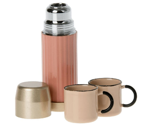 Thermos And Cups 196 TOYS CHILD Maileg Coral