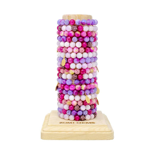 Tie Dye Bead Bracelet 110 ACCESSORIES CHILD Tiny Treats And Zomi Gems