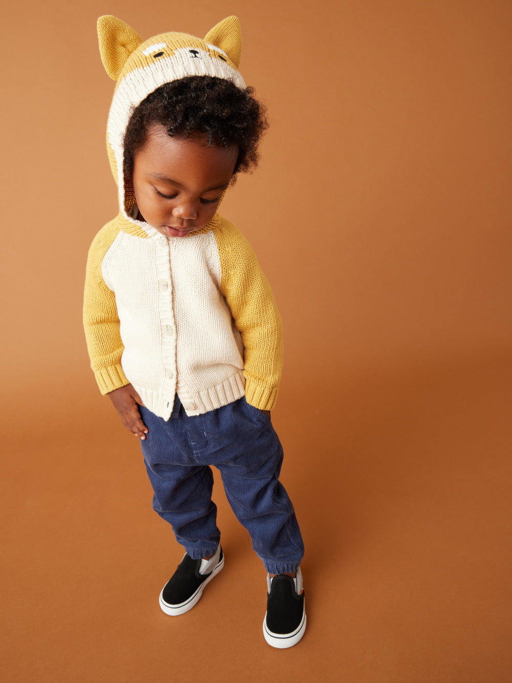 Triumph Blue Corduroy Pants 130 BABY BOYS/NEUTRAL APPAREL Tea