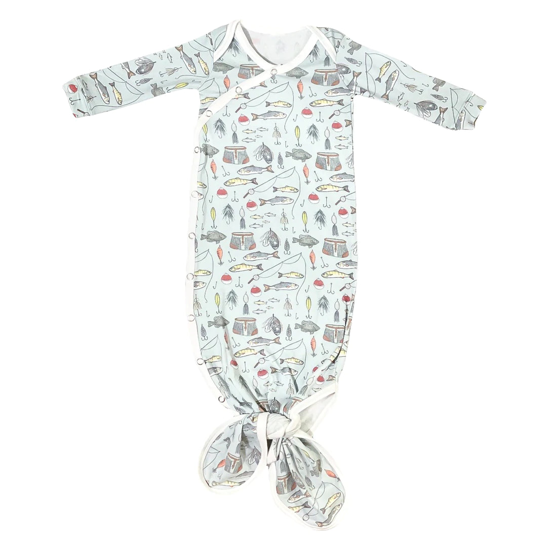 Trout Knotted Gown 130 BABY BOYS/NEUTRAL APPAREL Copper Pearl NB-3m