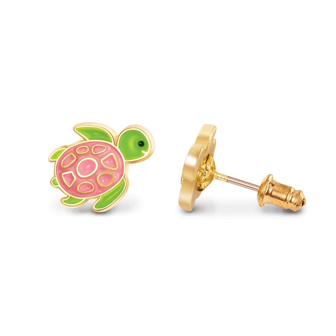 Turtle-y Awesome Clip-On Earrings 110 ACCESSORIES CHILD Girl Nation Studs