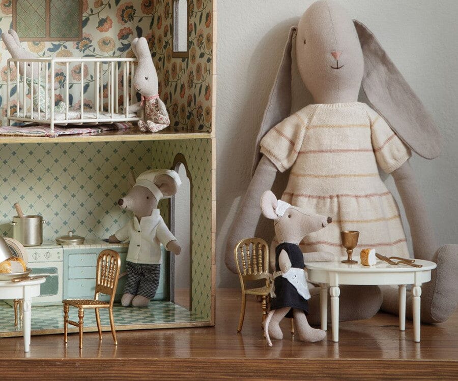 White Dining Table 196 TOYS CHILD Maileg