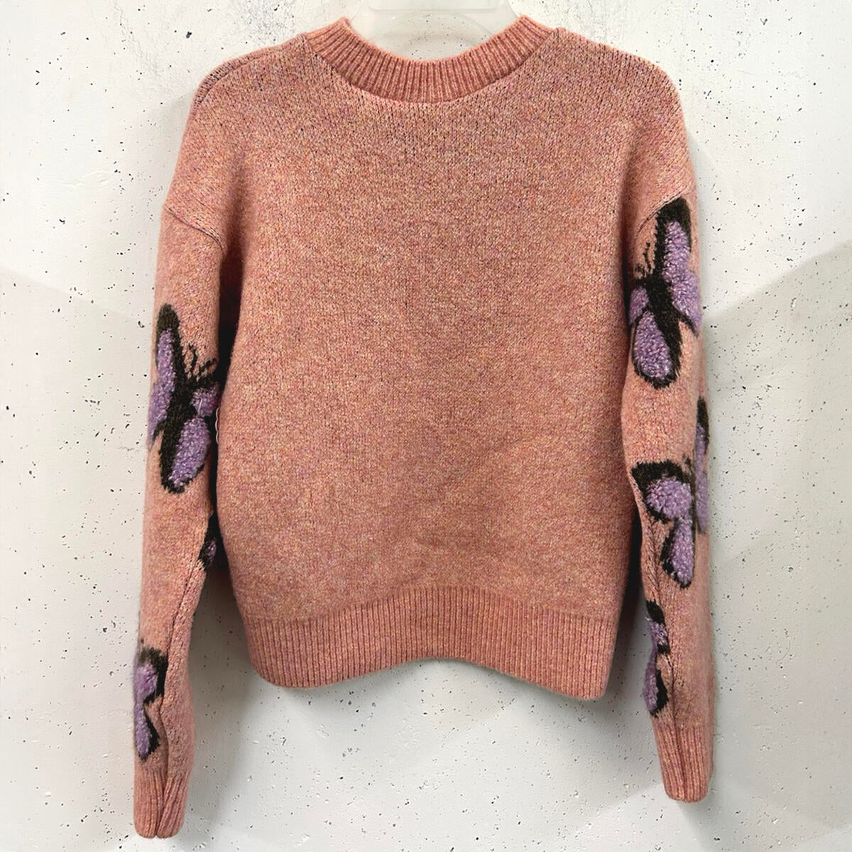 Butterfly Crewneck Sweater