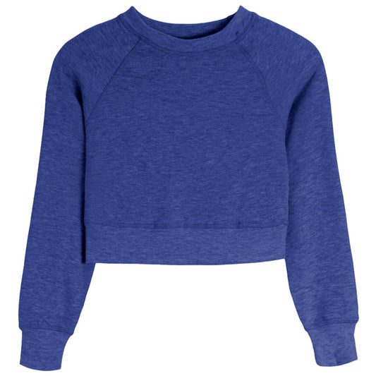 Blue Soft Crew Sweatshirt