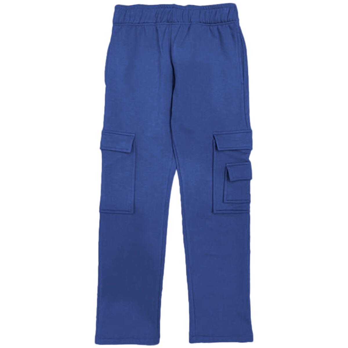 Blue Cargo Sweatpants