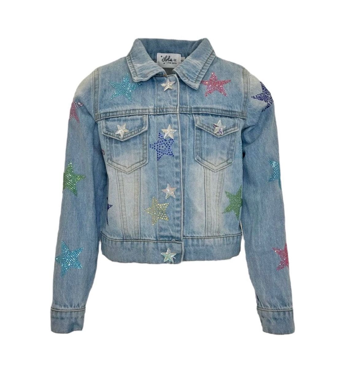 Crystal Stars Denim Jacket