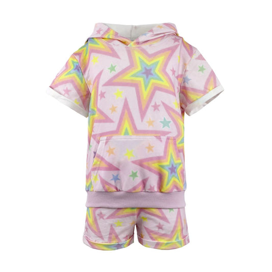 Super Star Hoodie Short Set