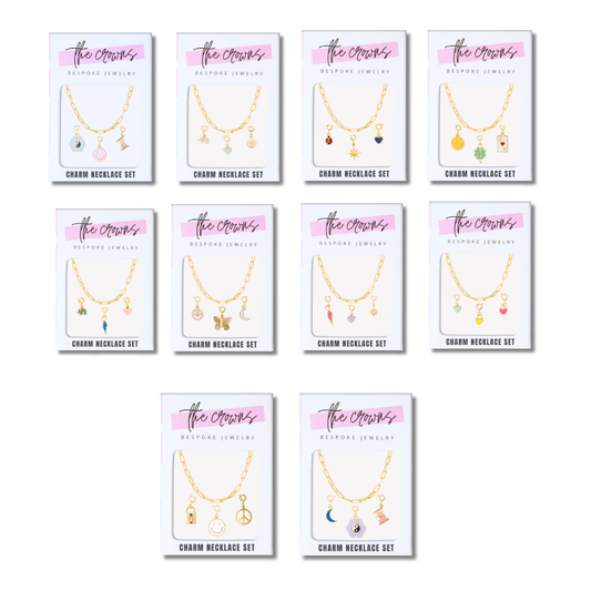 Charm Necklace Sets