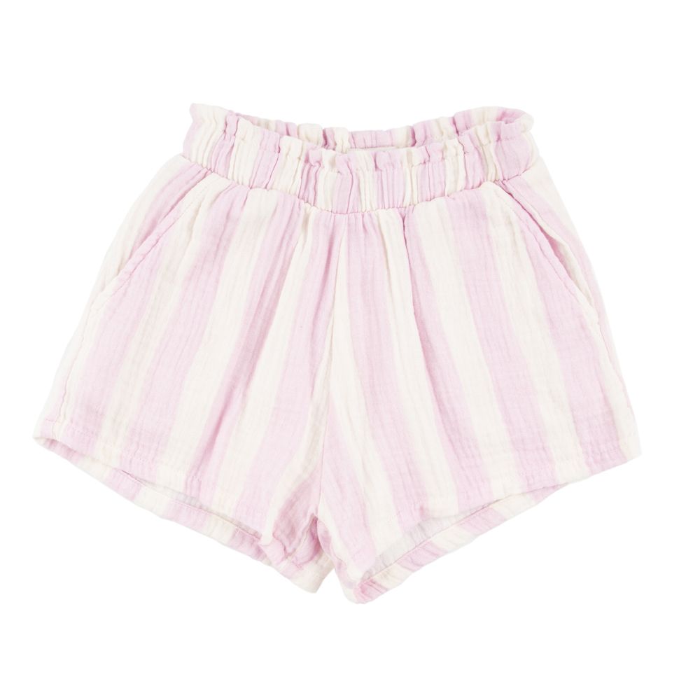 Pink Stripe Shorts