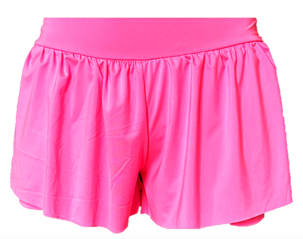 Azalea Pink Flowy Shorts