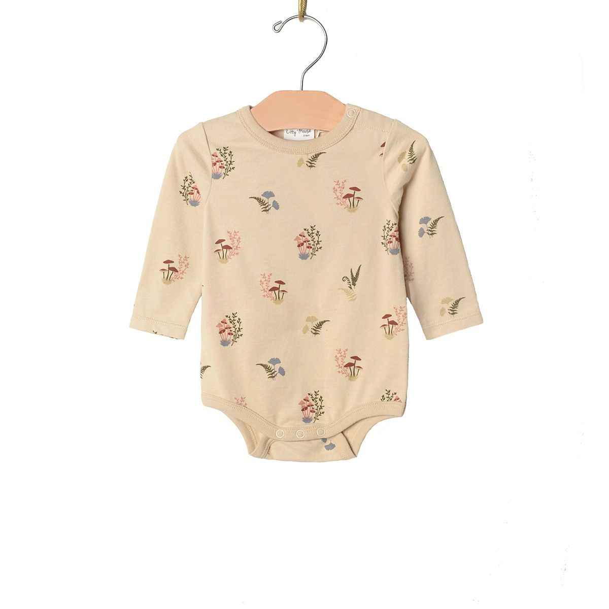 Mushroom Print Bodysuit