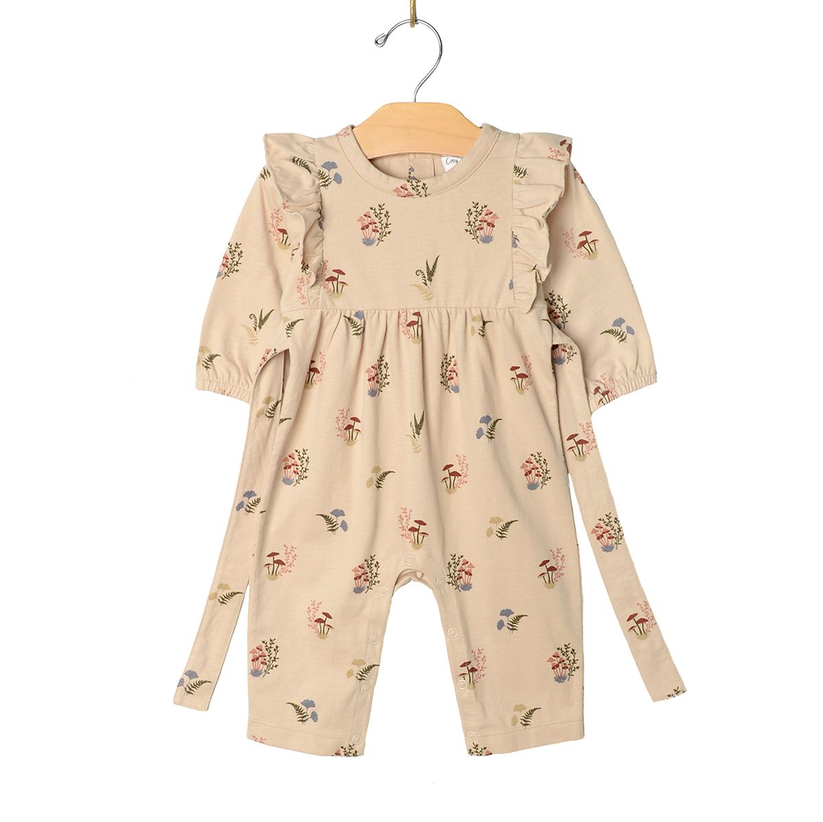 Mushroom Flutter Romper